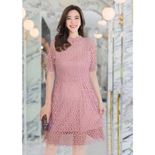 Load image into Gallery viewer, Embroidered Lace Elegant Trendy Formal Dress 836D
