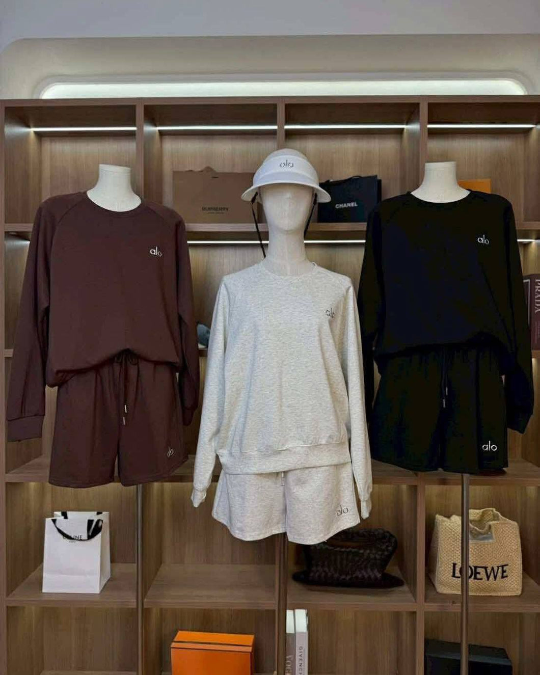 BKK SWEATER & SHORTS SET #01