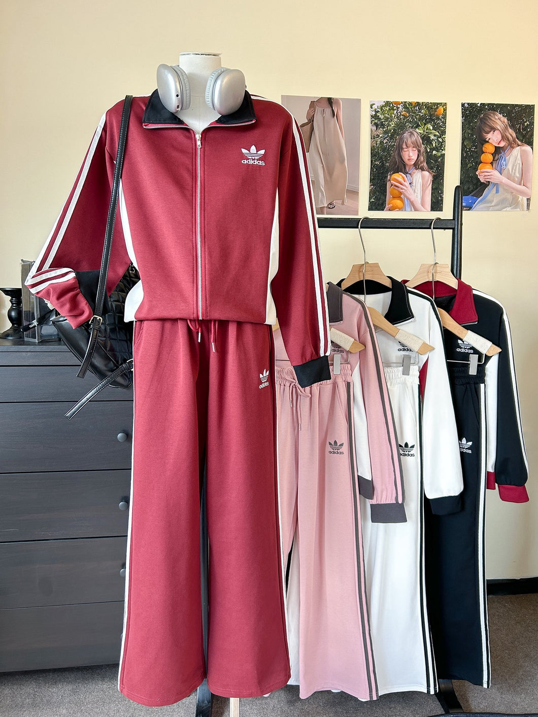 Adi Zipper Top & Pants Set #5379