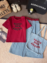 Load image into Gallery viewer, 3in1 Denim Terno Longskirt #5371
