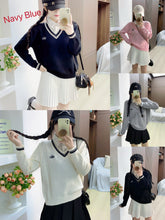 Load image into Gallery viewer, Longsleeve Knitted Top #A7028

