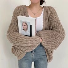 Load image into Gallery viewer, Loose Knitted Cardigan
