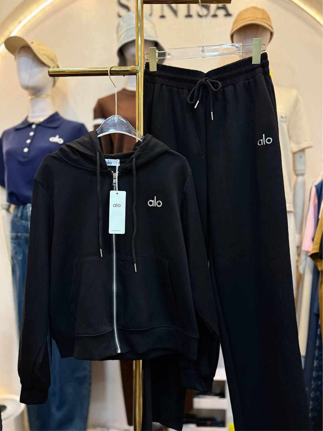 BKK ZIPPER HOODIE SET #01