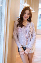 Load image into Gallery viewer, BKK Knitted Sweater Cardigan Long Sleeve
