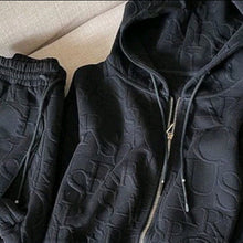 Load image into Gallery viewer, Embossed Terno Short Hoodie #8001
