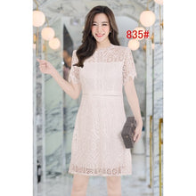 Load image into Gallery viewer, Embroidered Lace Formal Dress 835
