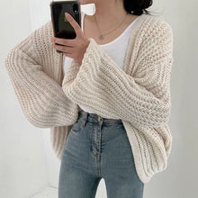 Load image into Gallery viewer, Loose Knitted Cardigan
