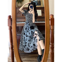 Load image into Gallery viewer, Black Floral Dress
