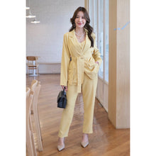 Load image into Gallery viewer, BKK 3in1 Plain Blazer &amp; Pants Set #1803
