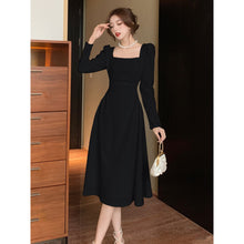 Load image into Gallery viewer, Korean Elegant Puff Dress
