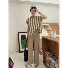 Load image into Gallery viewer, Korean Knitted Terno Pants #6615
