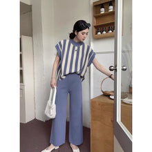 Load image into Gallery viewer, Korean Knitted Terno Pants #6615
