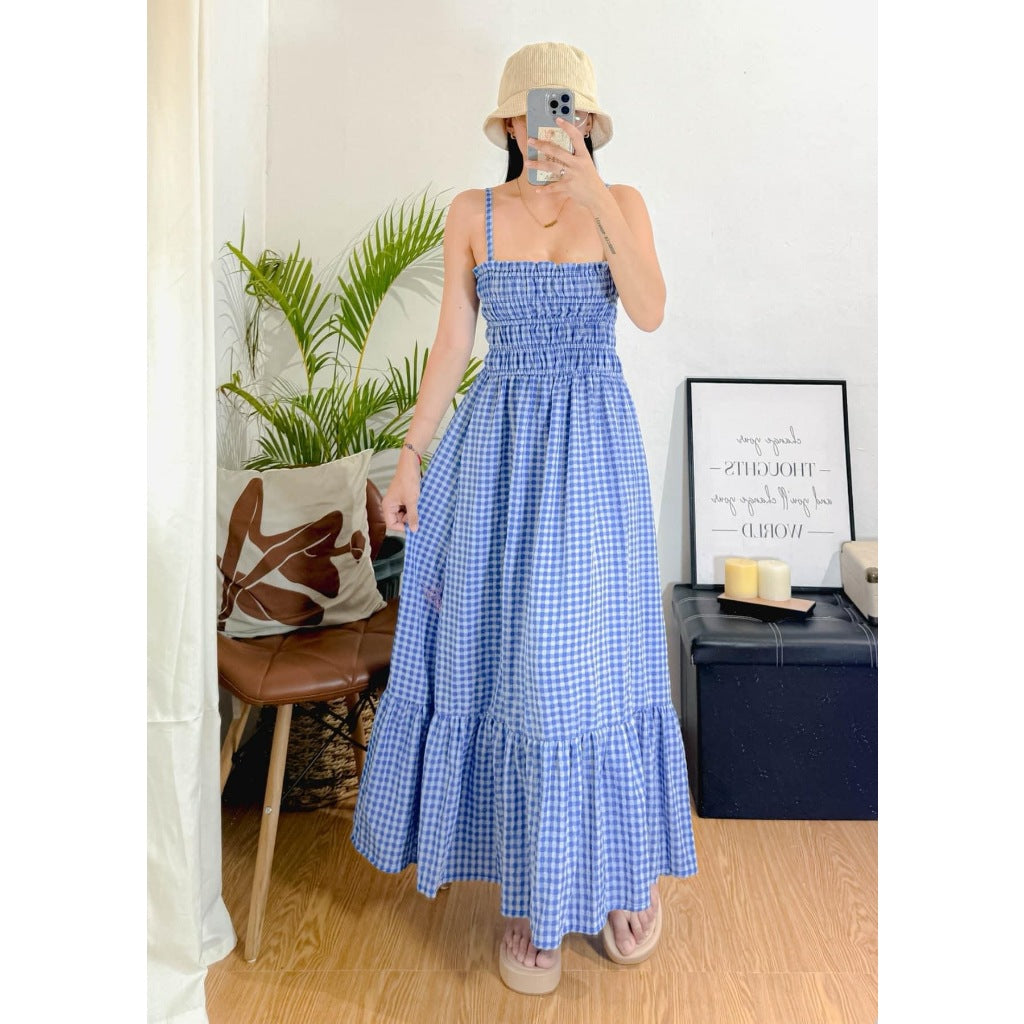 Amelia Gingham Dress