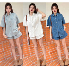 Load image into Gallery viewer, Denim Terno Short #7301
