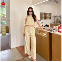 Load image into Gallery viewer, Kimmy Sleeveless Terno Pants #7268
