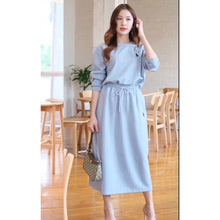 Load image into Gallery viewer, Longsleeve Terno Longskirt #7639
