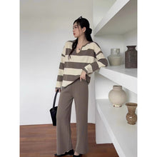 Load image into Gallery viewer, Stripe Knitted Terno #8606
