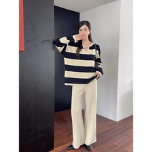 Load image into Gallery viewer, Stripe Knitted Terno #8606
