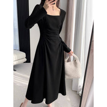 Load image into Gallery viewer, Korean Elegant Puff Dress
