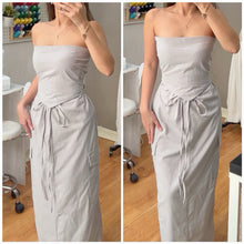 Load image into Gallery viewer, Ahtisa Tube and Maxi Skirt Set
