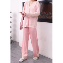 Load image into Gallery viewer, Pastel Color Knitted Terno Pants #9758
