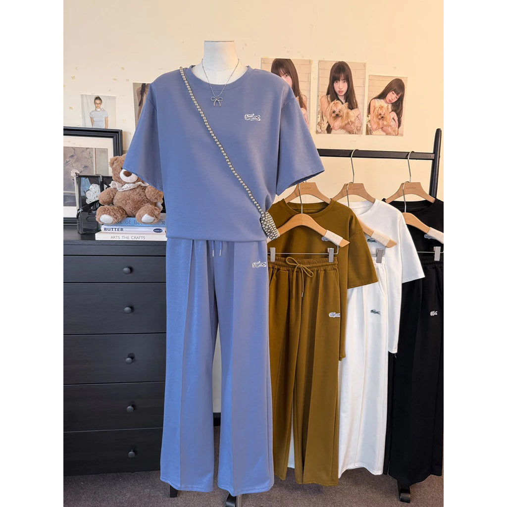 Round Neck Terno Pants #5110