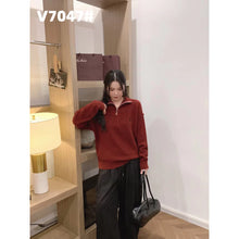 Load image into Gallery viewer, Longsleeve Knitted Top #7047
