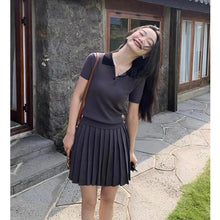 Load image into Gallery viewer, Knitted Skirt Set 973
