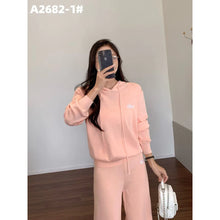 Load image into Gallery viewer, Longsleeve Hoodie Knitted Terno Pants #A2862-1
