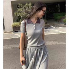 Load image into Gallery viewer, Knitted Skirt Set 973
