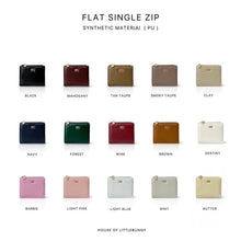 Load image into Gallery viewer, HOLB Flat Single Zip Wallet
