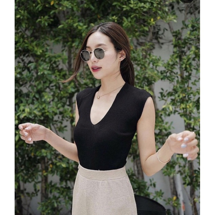 Korean Knitted Top #2306