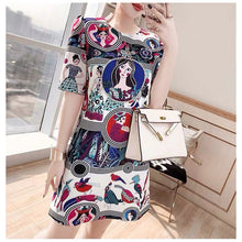 Load image into Gallery viewer, Lady Bird Floral Printed Dress #A2484
