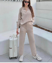 Load image into Gallery viewer, V-Neck Knitted Terno Pants #5624
