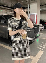 Load image into Gallery viewer, Korean Tweeds Dress #6696
