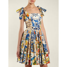 Load image into Gallery viewer, Vintage Print Dress #A2731
