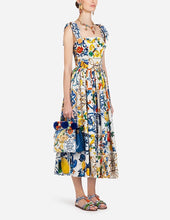 Load image into Gallery viewer, Vintage Print Dress #A2731
