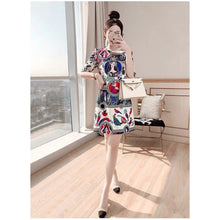 Load image into Gallery viewer, Lady Bird Floral Printed Dress #A2484
