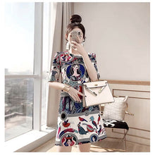 Load image into Gallery viewer, Lady Bird Floral Printed Dress #A2484
