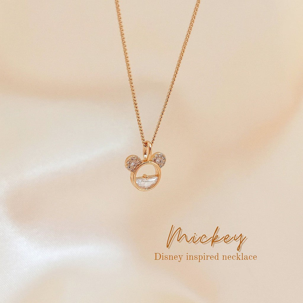 Dainty Mickey Necklace