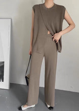 Load image into Gallery viewer, Sleeveless Knitted Terno Pants #7343
